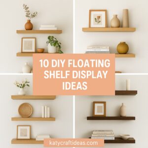 DIY Floating Shelf Display Ideas