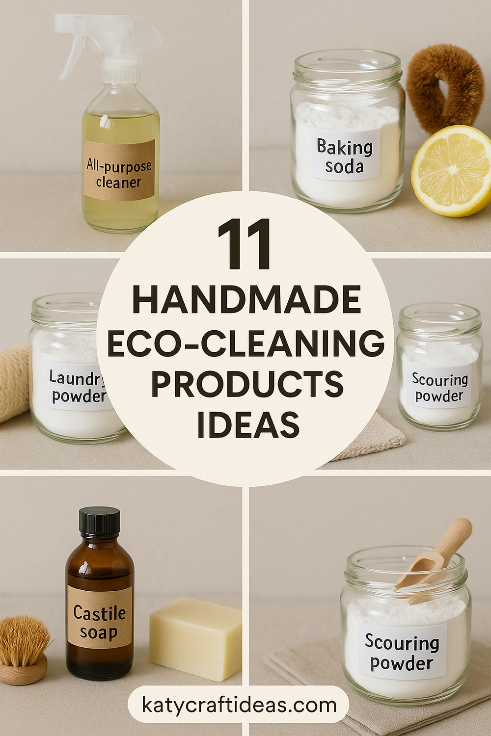 11 Handmade Eco-Cleaning Products Ideas