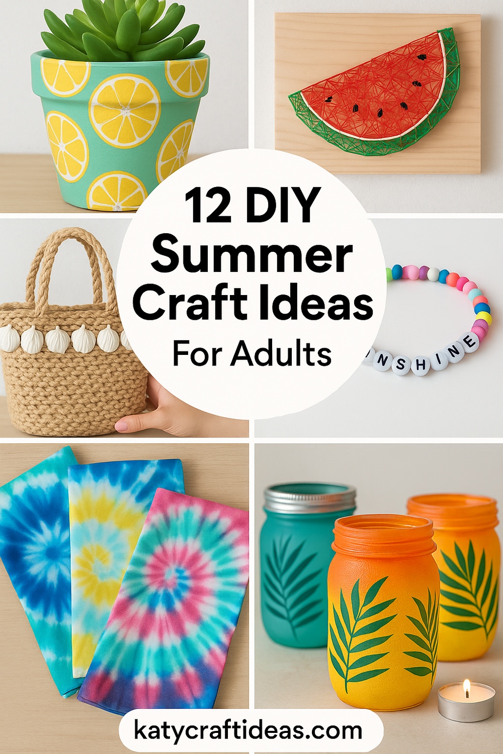 12 DIY Summer Craft Ideas For Adults
