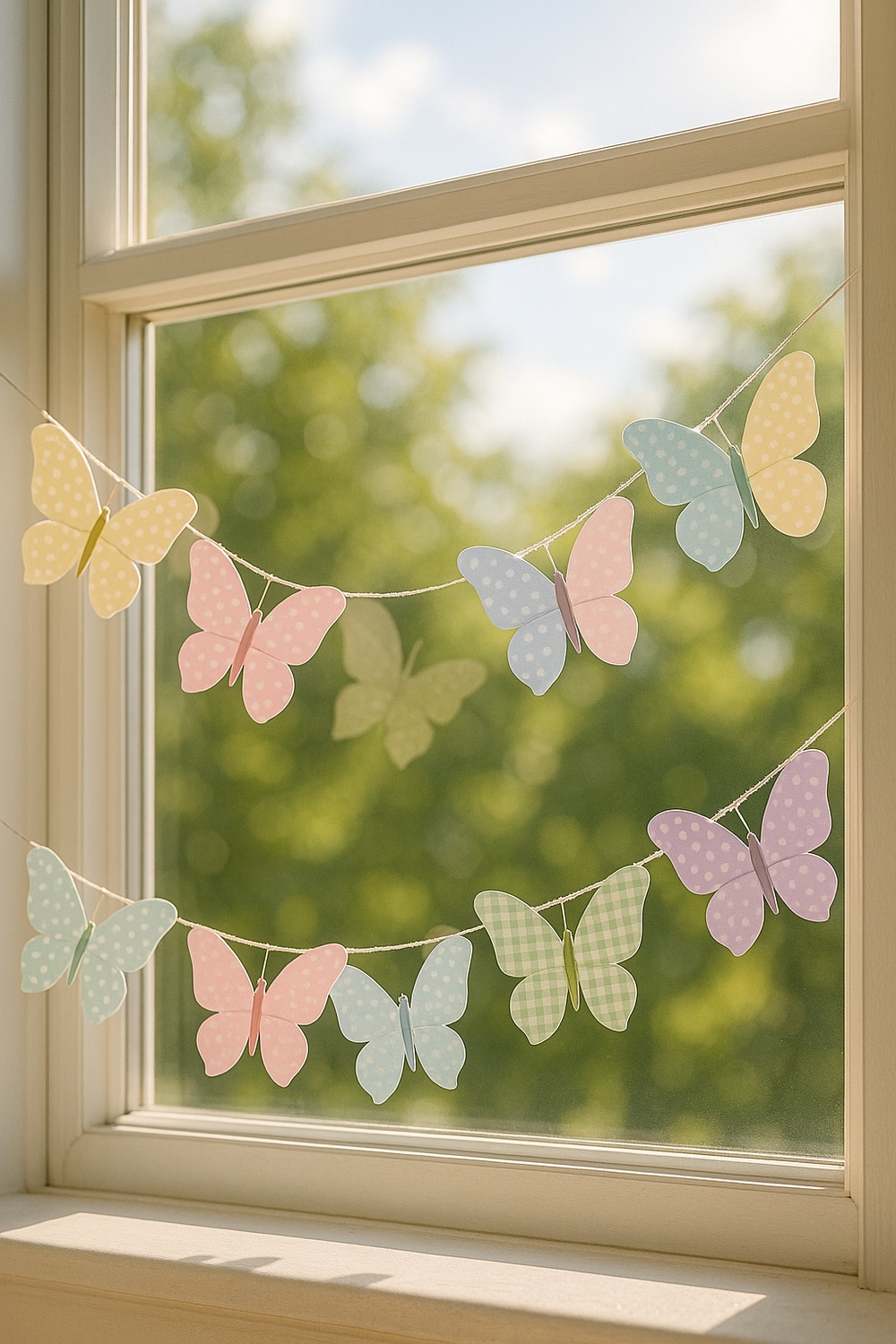 Butterfly Garland Decoration
