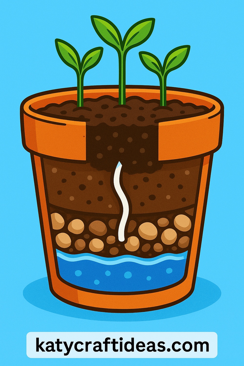 DIY Self Watering Planters