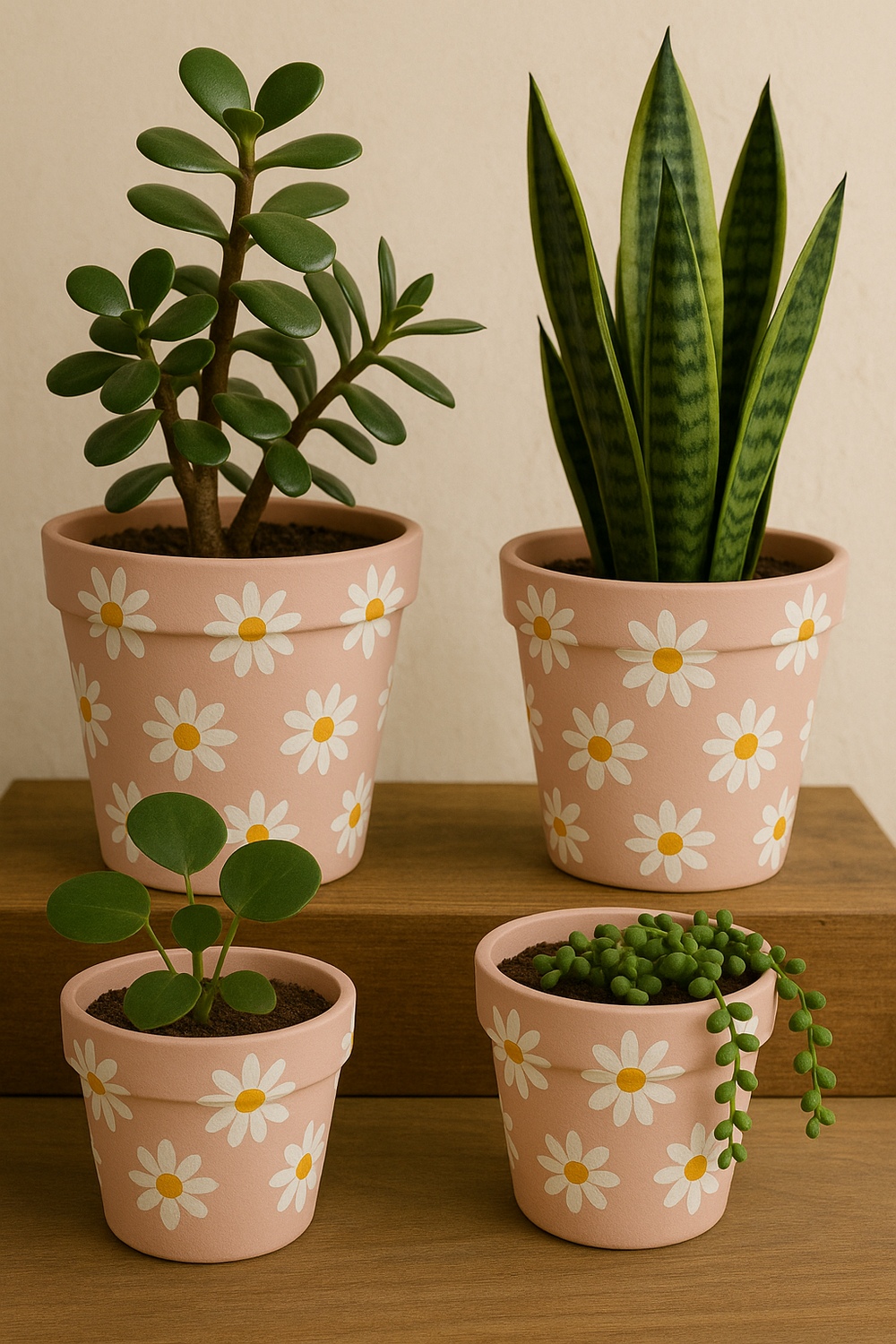 Daisy Flower Pots