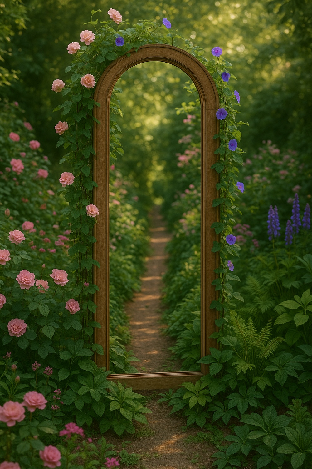 Doorway Illusion Mirror