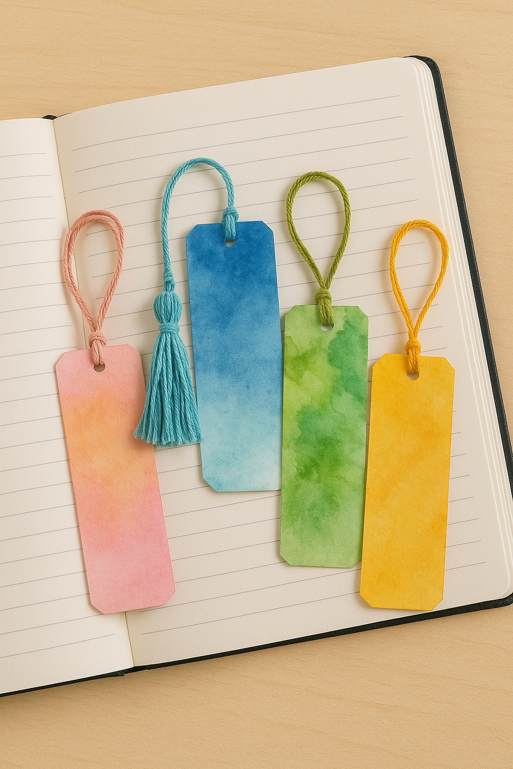 Embroidery Thread Tassel Bookmarks