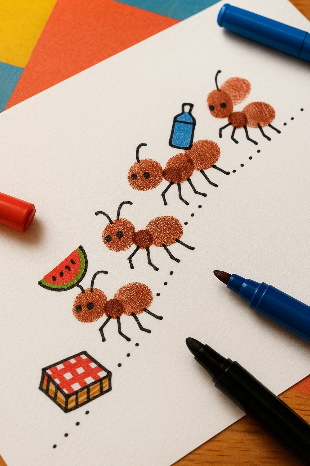 Fingerprint Ant Parade