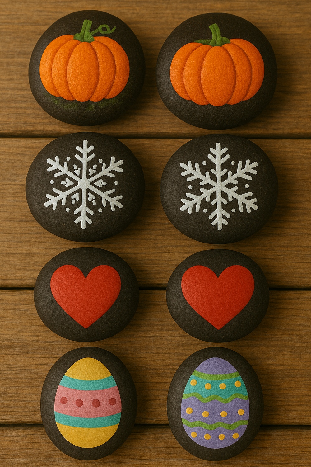 Holiday Themed Rocks