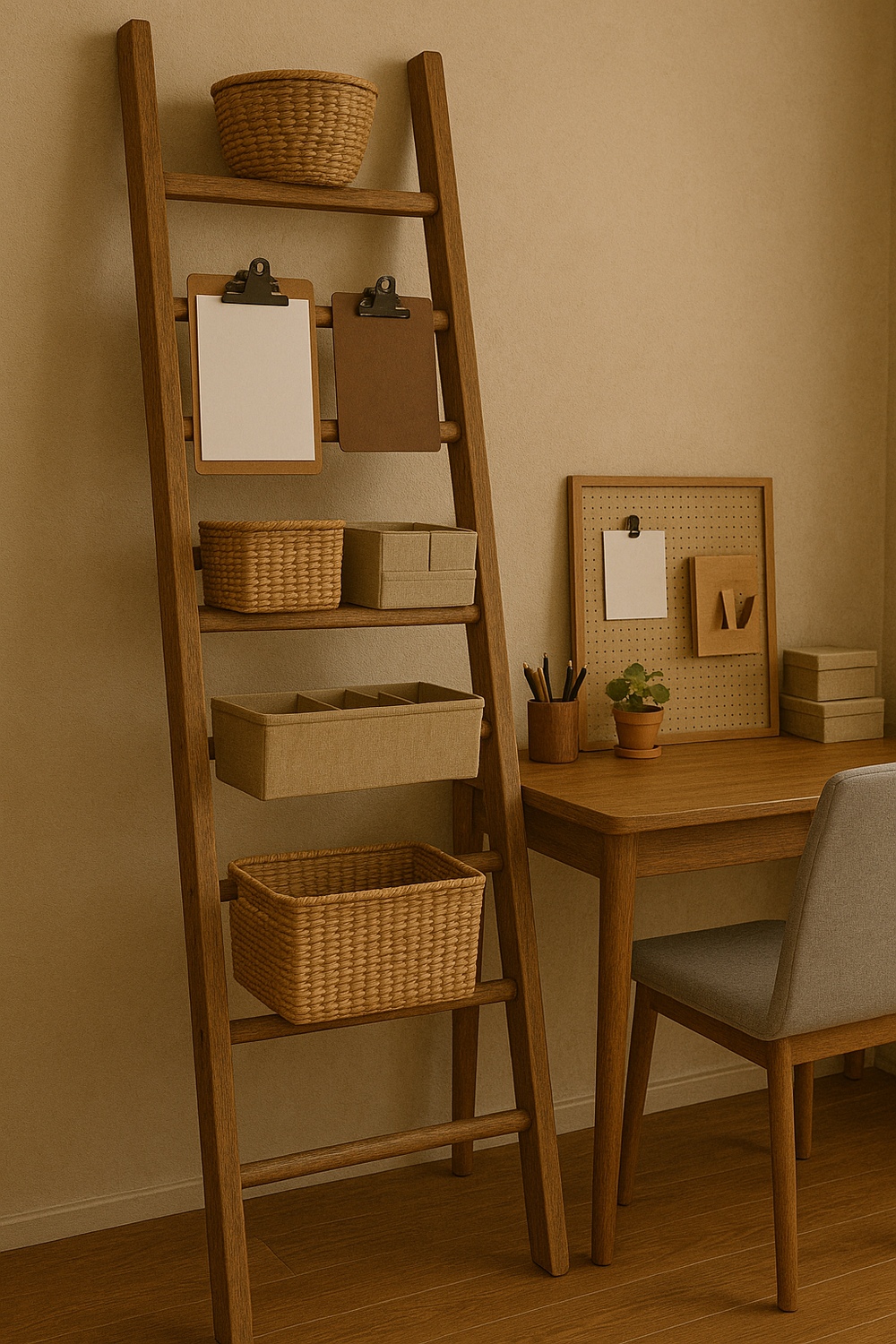 Ladder Desk Organizer