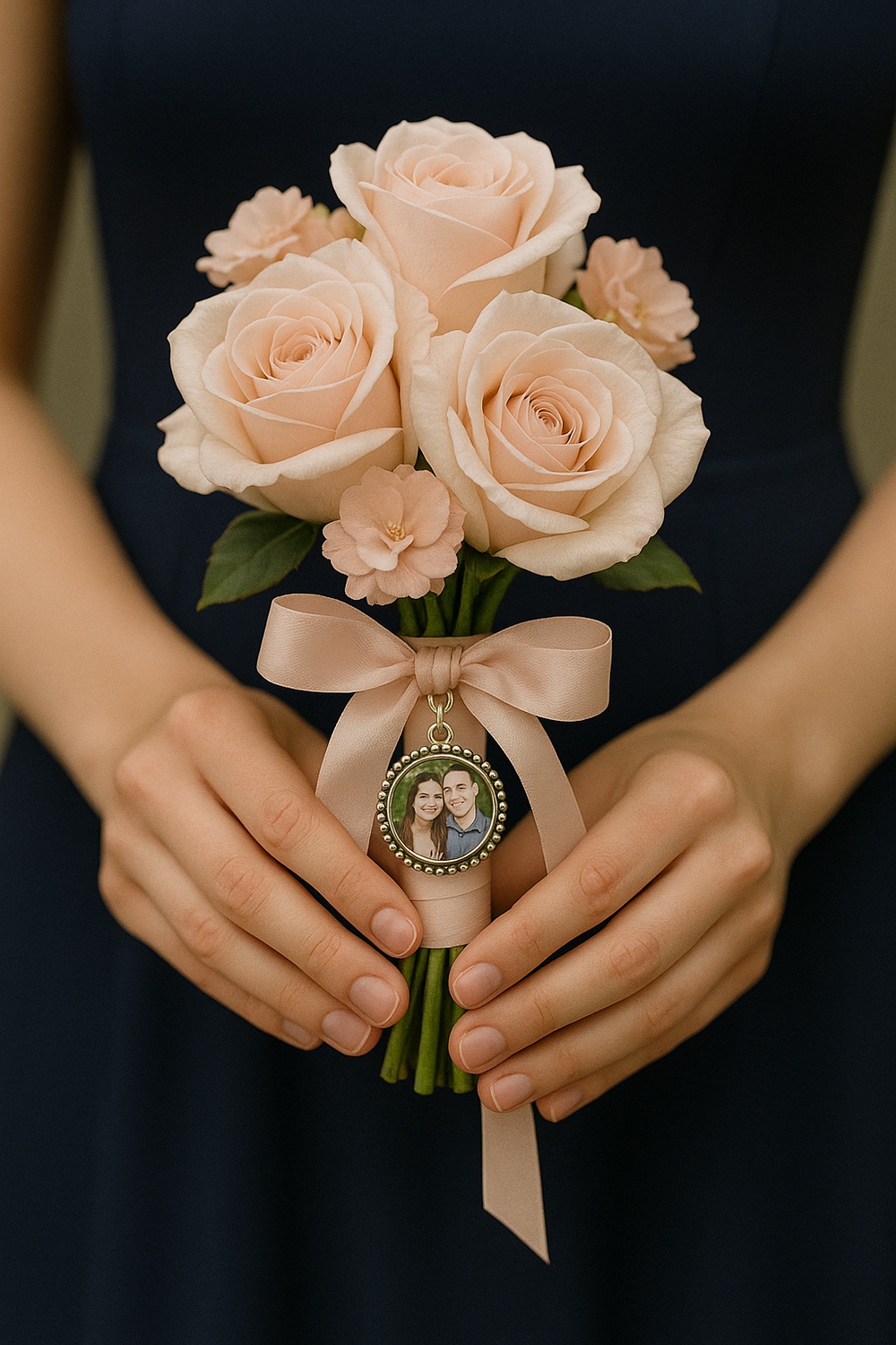 Mini Posy with Charm Tags