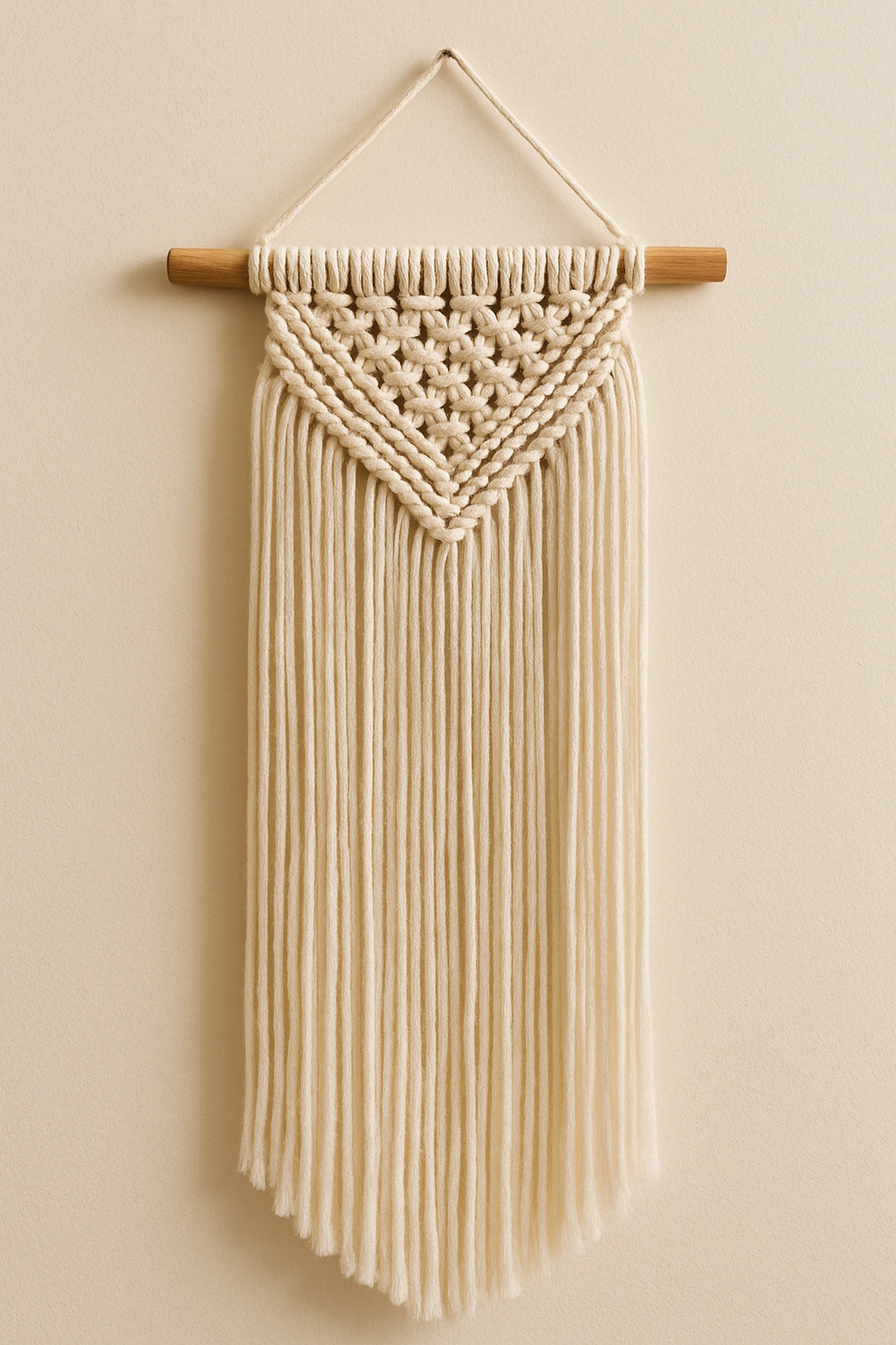 Minimalist Fringe Macramé