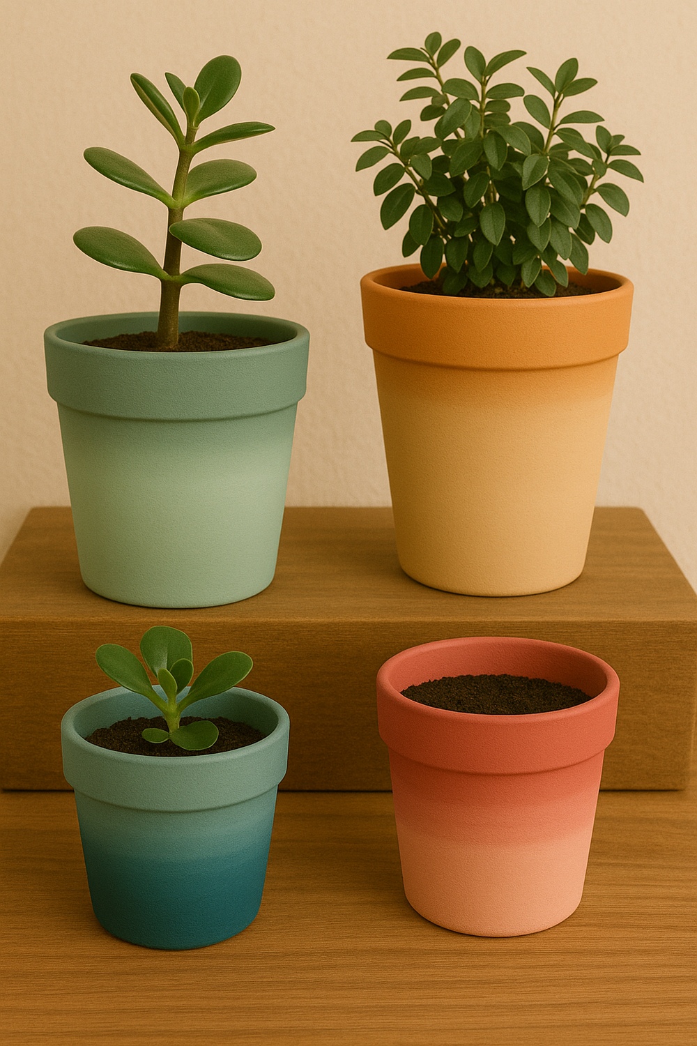 Ombre Gradient Pots