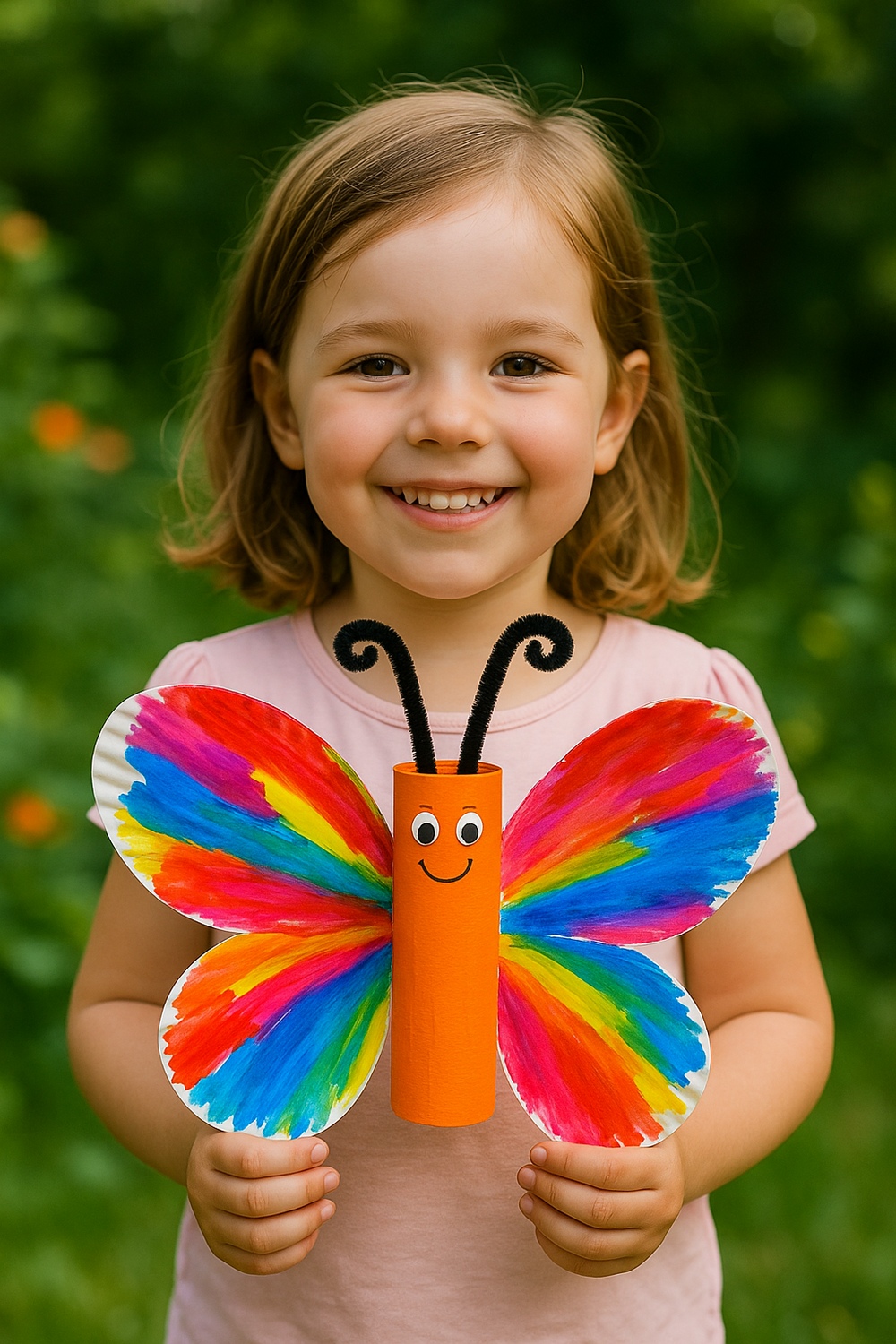Paper Plate Butterfly Wings