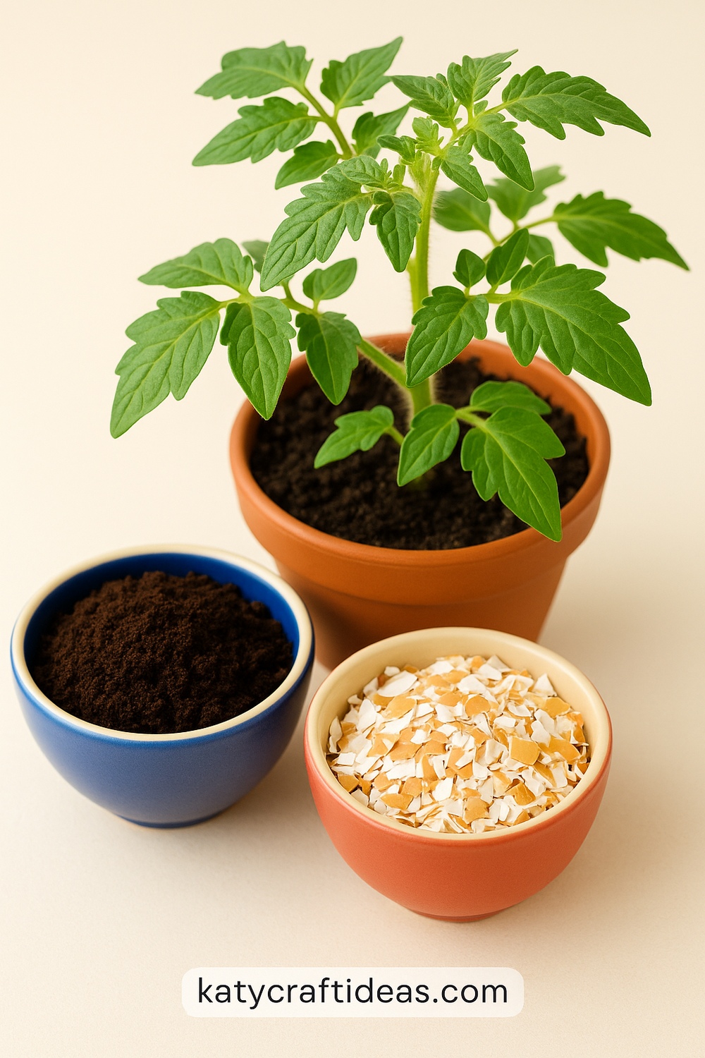 Reuse Coffee Grounds and Eggshells
