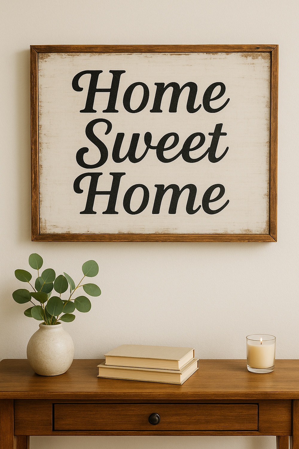 Rustic Wood Wall Sign