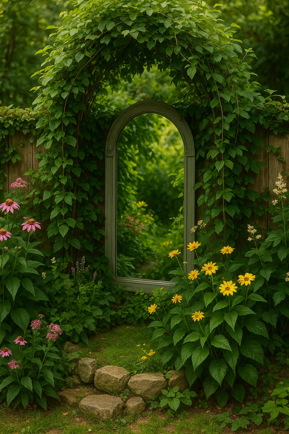 Secret Garden Mirror Nook