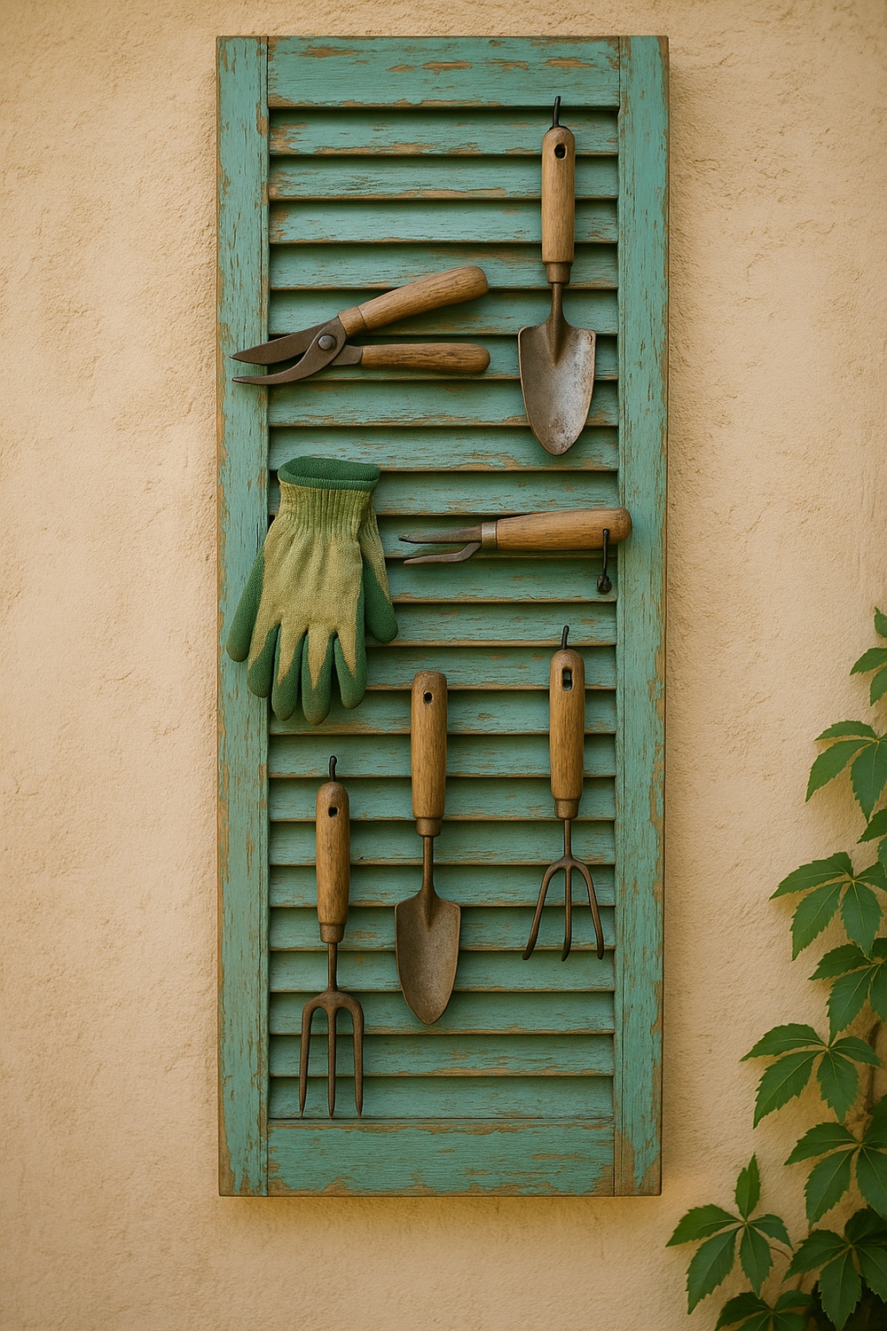 Shutter Panel Tool Display