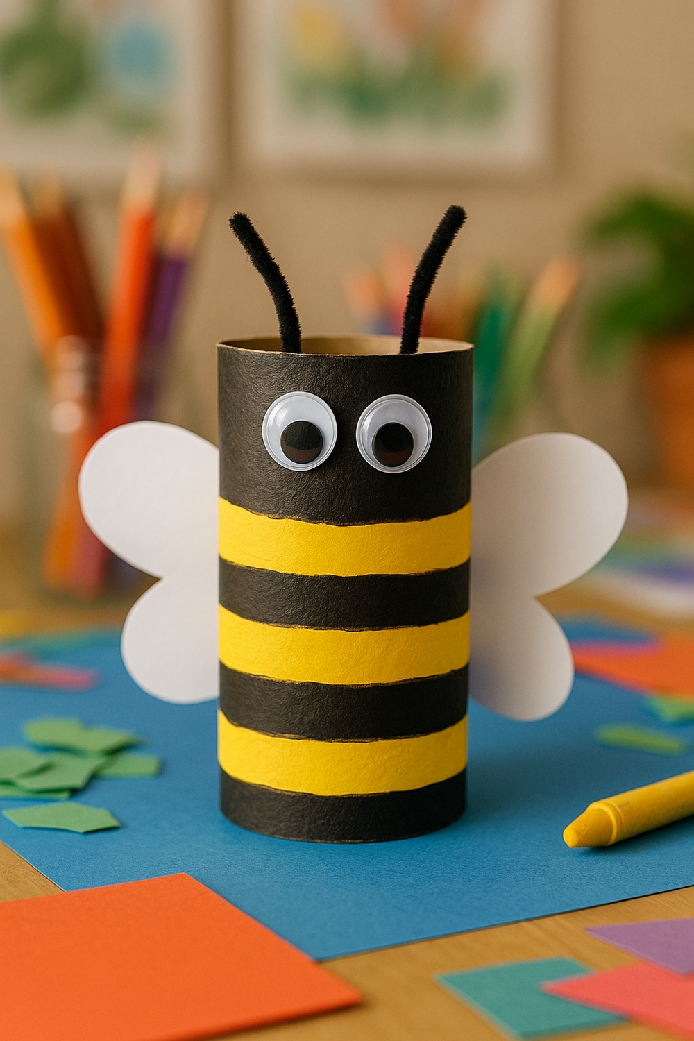 Toilet Roll Bumblebee