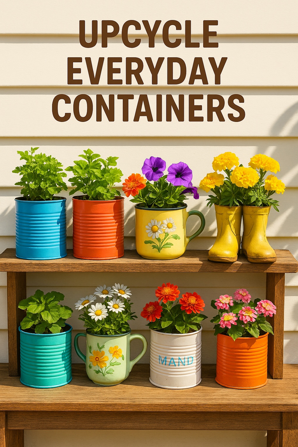 Upcycle Everyday Containers