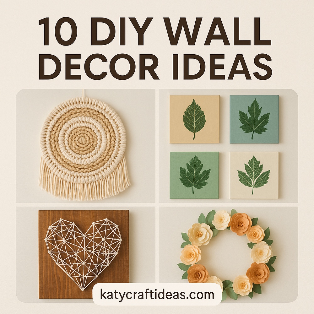 DIY Wall Decor Ideas