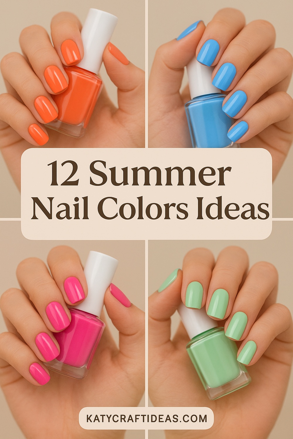 12 Summer Nail Colors Ideas