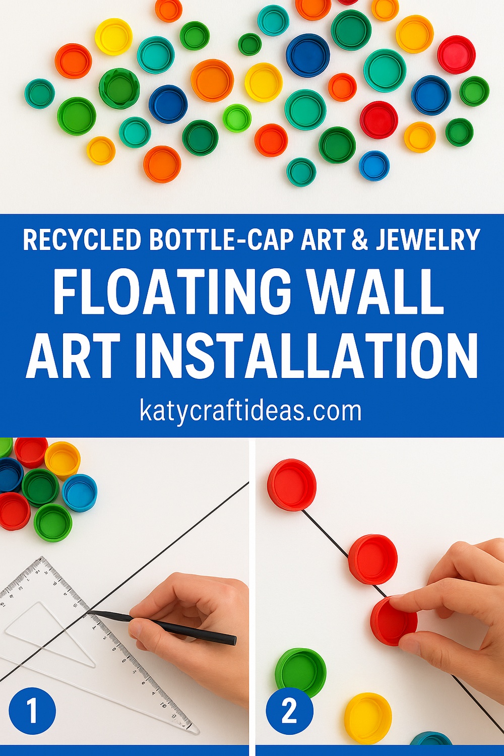 Floating Wall Art Installation