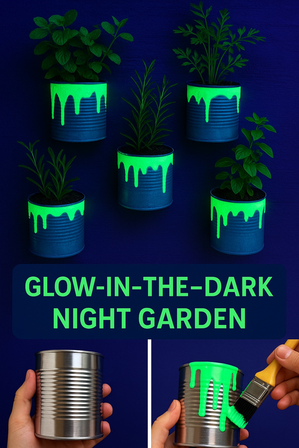 Glow in the Dark Night Garden