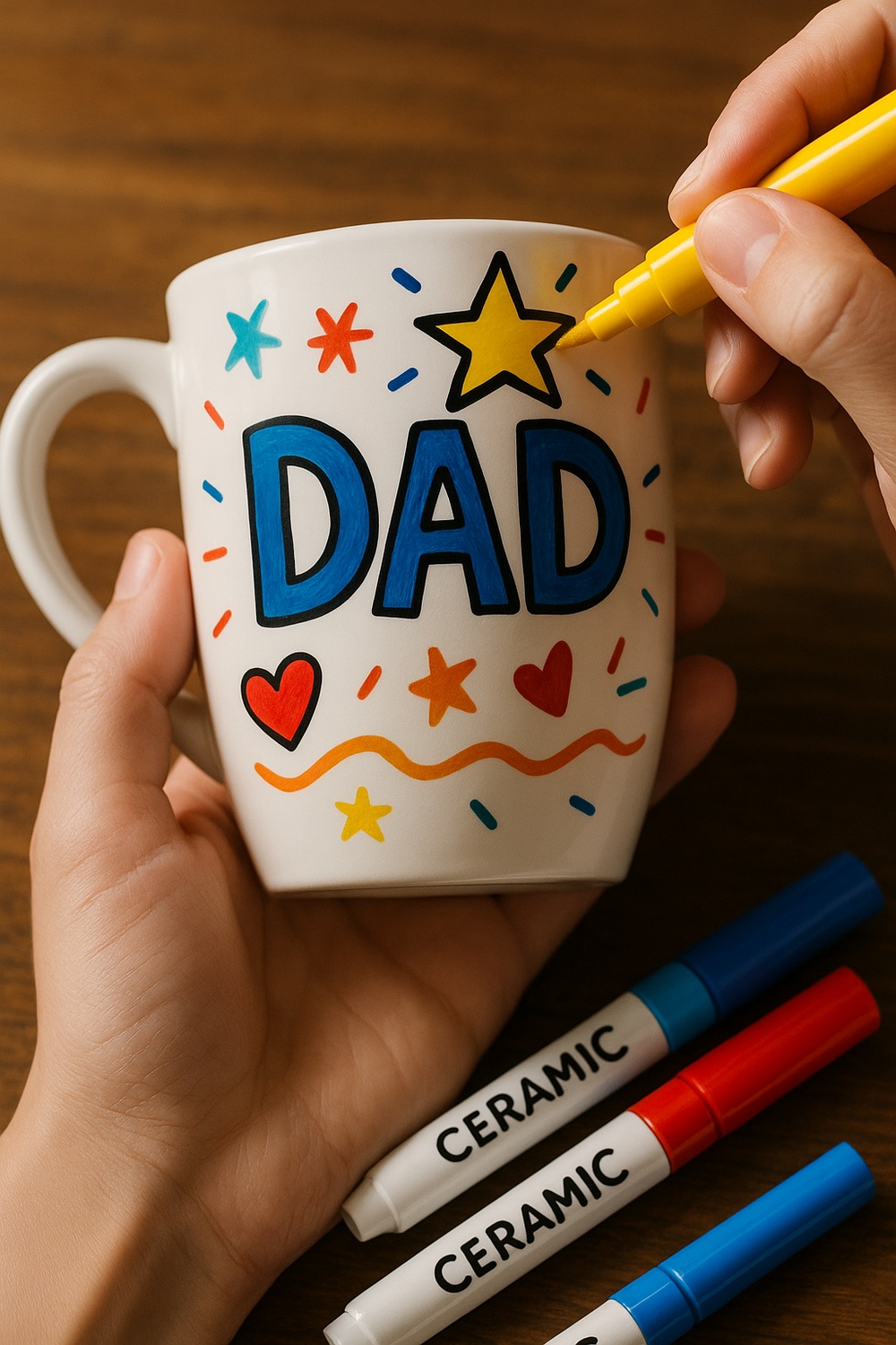 Hand Painted Ceramic Mug