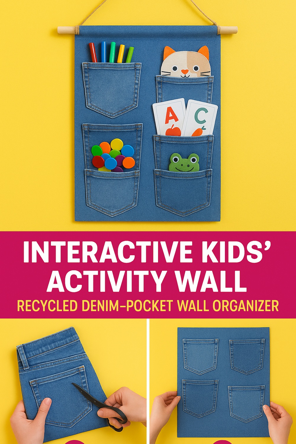 Interactive Kids' Activity Wall