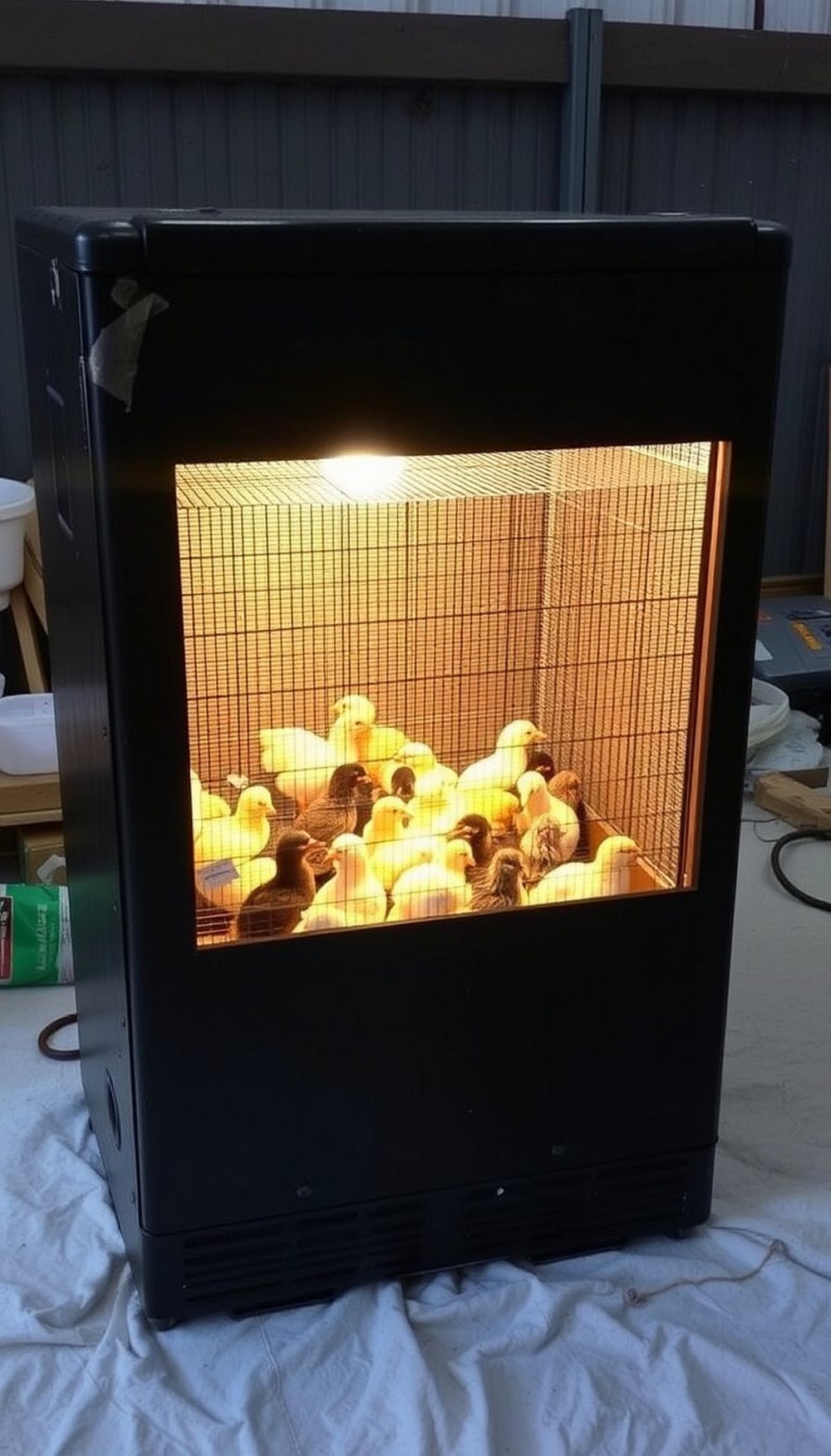 Large Appliance Box Brooder