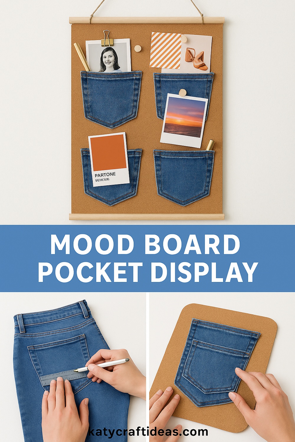 Mood Board Pocket Display