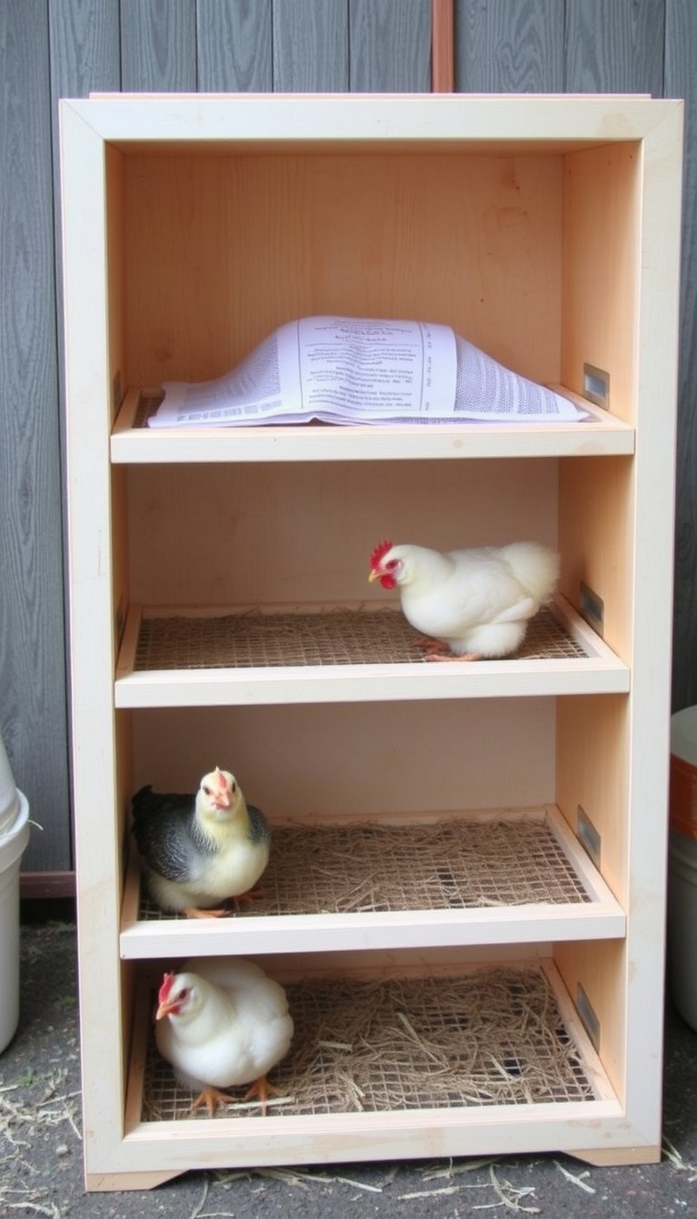 Old Dresser Drawer Brooder