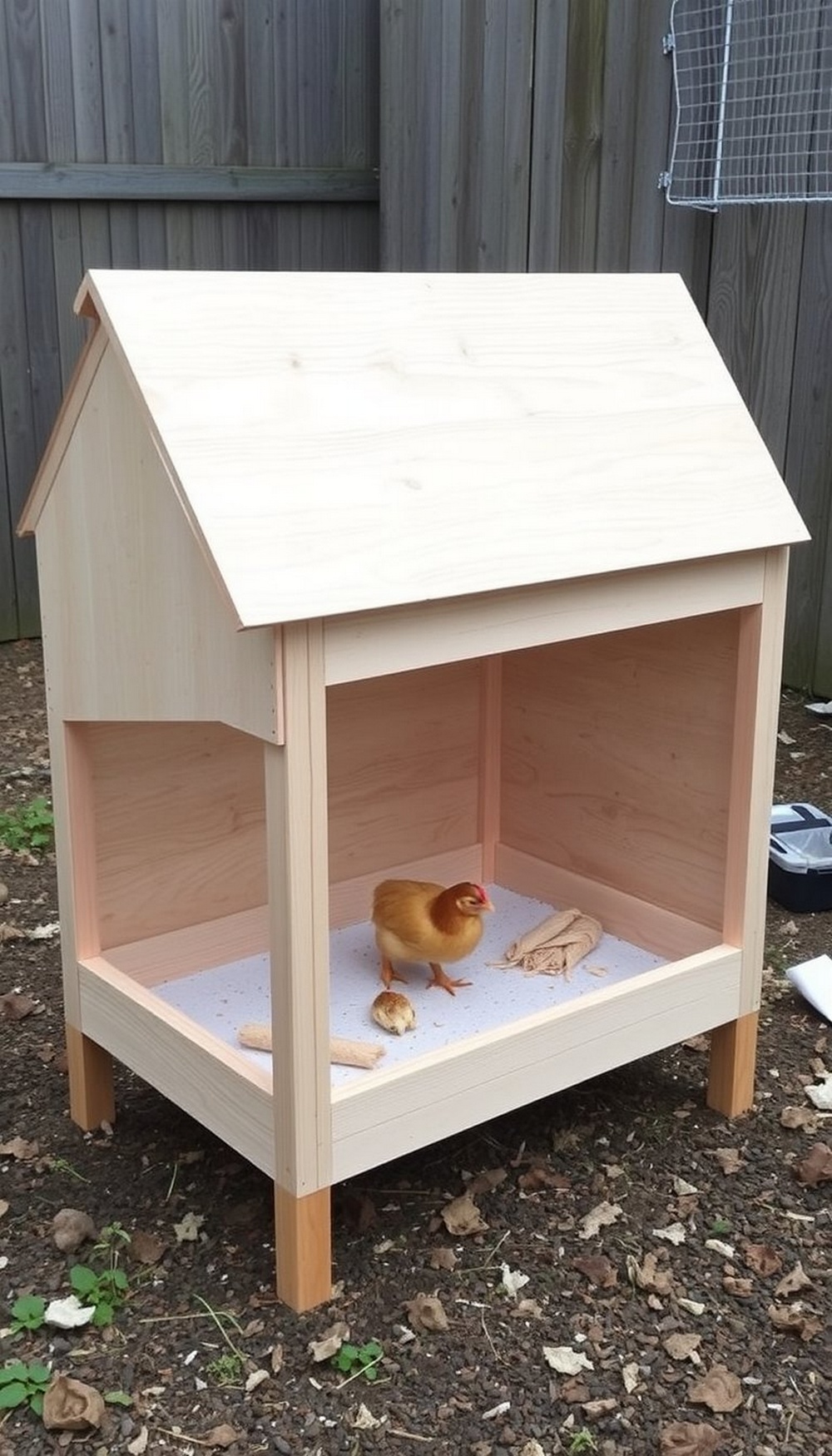 Plywood Brooder Box