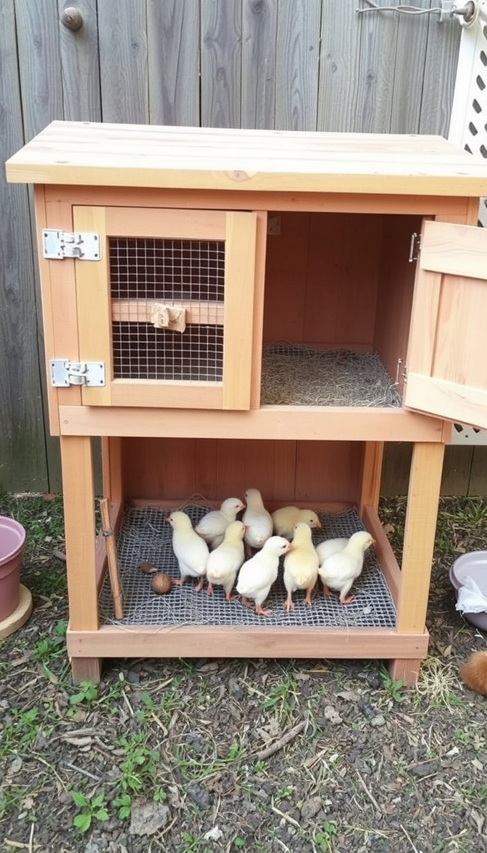 Rabbit Hutch or Guinea Pig Cage Brooder