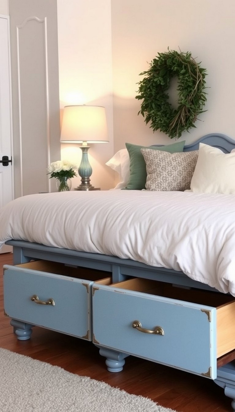 Repurposed Dresser Drawers