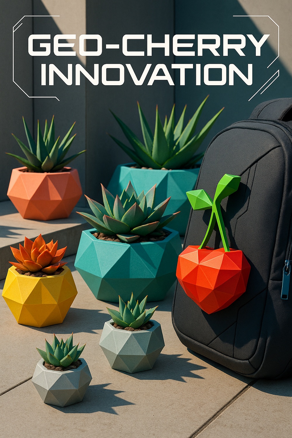 D Printed Geometric Cherry Module