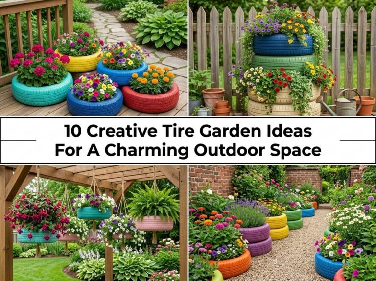 Creative Tire Garden Ideas For A Charming Outdoor Space