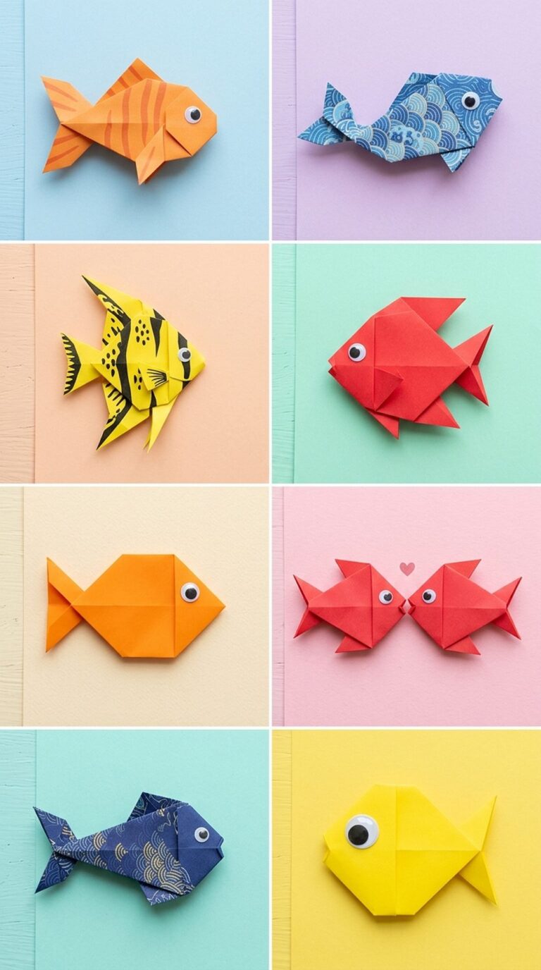 Easy Origami Fish