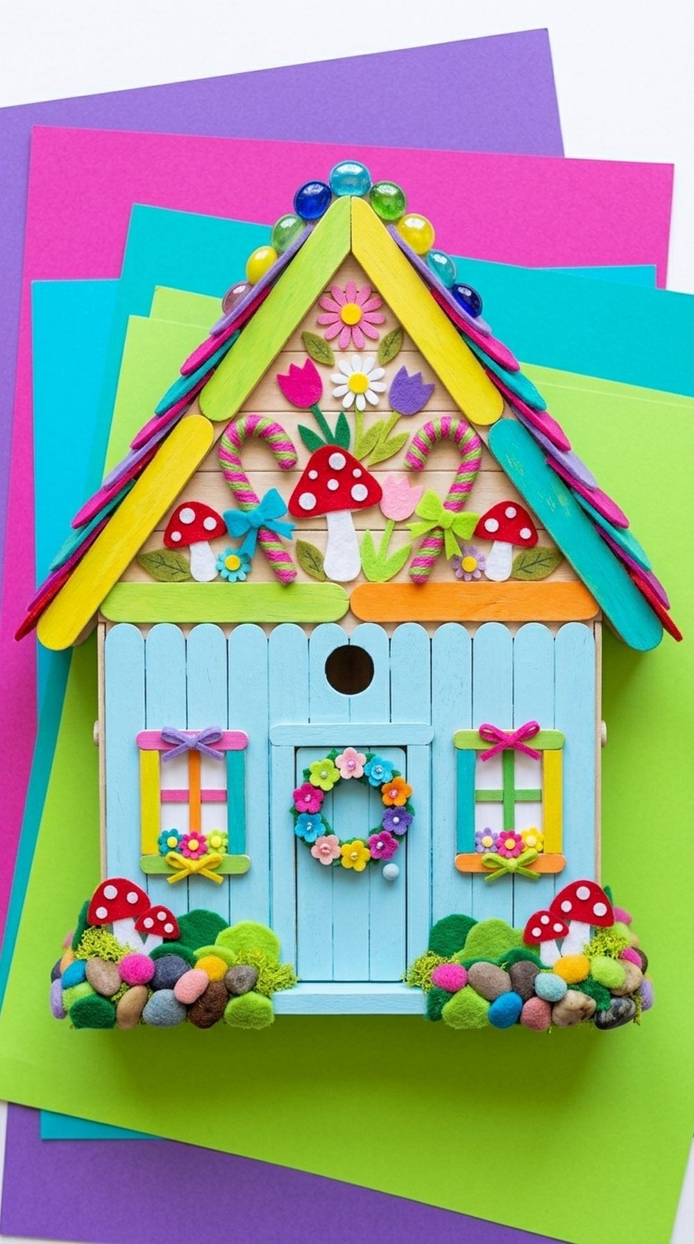 Colorful Troll House