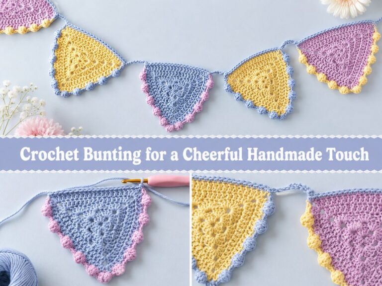 Crochet Bunting for a Cheerful Handmade Touch s