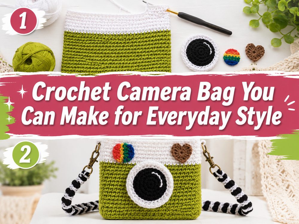 Crochet Camera Bag You Can Make for Everyday Style s