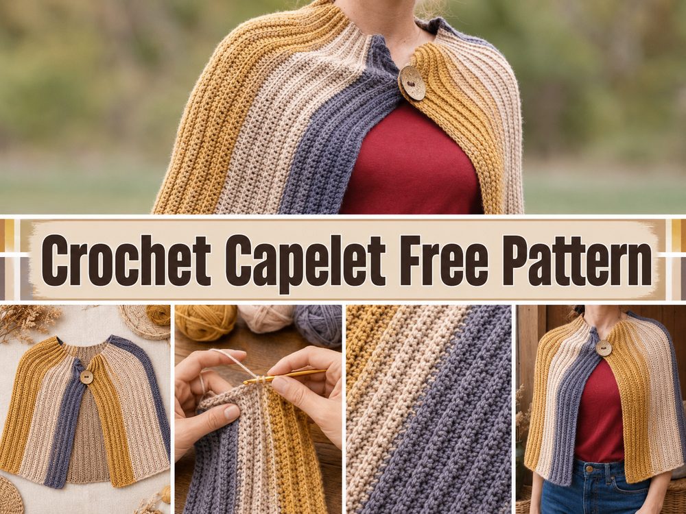 Crochet Capelet Free Pattern s
