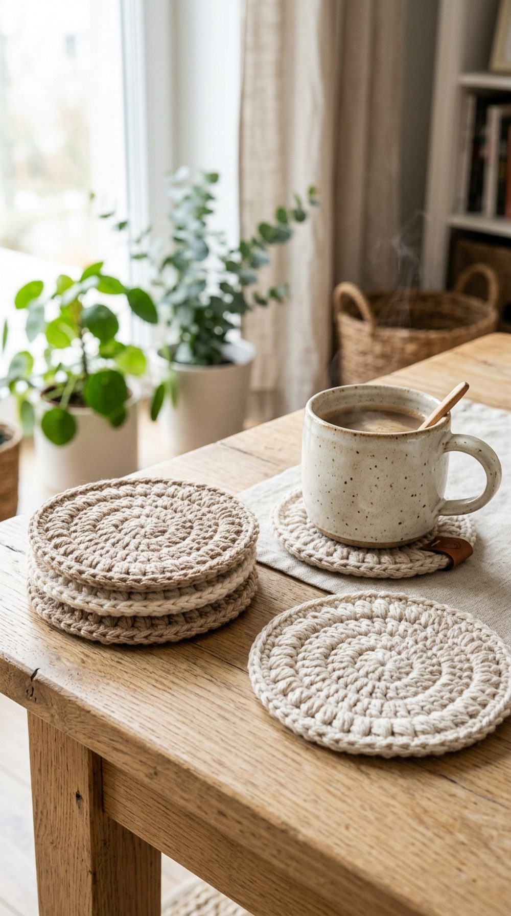 Crochet Coaster Set for Beginners