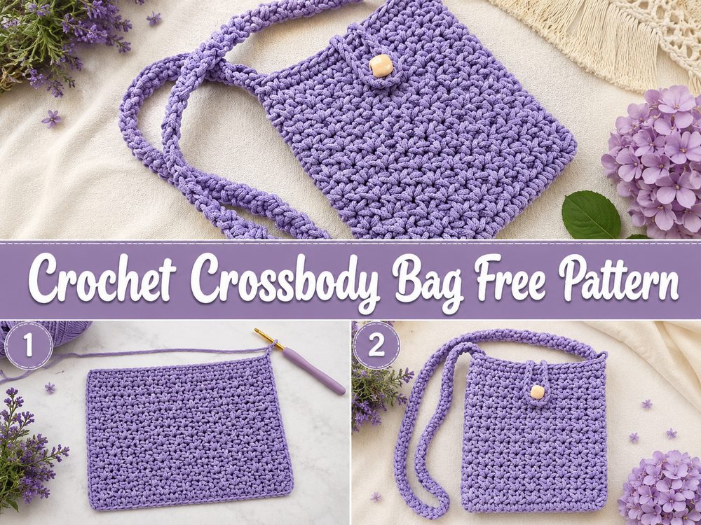 Crochet Crossbody Bag Free Pattern s
