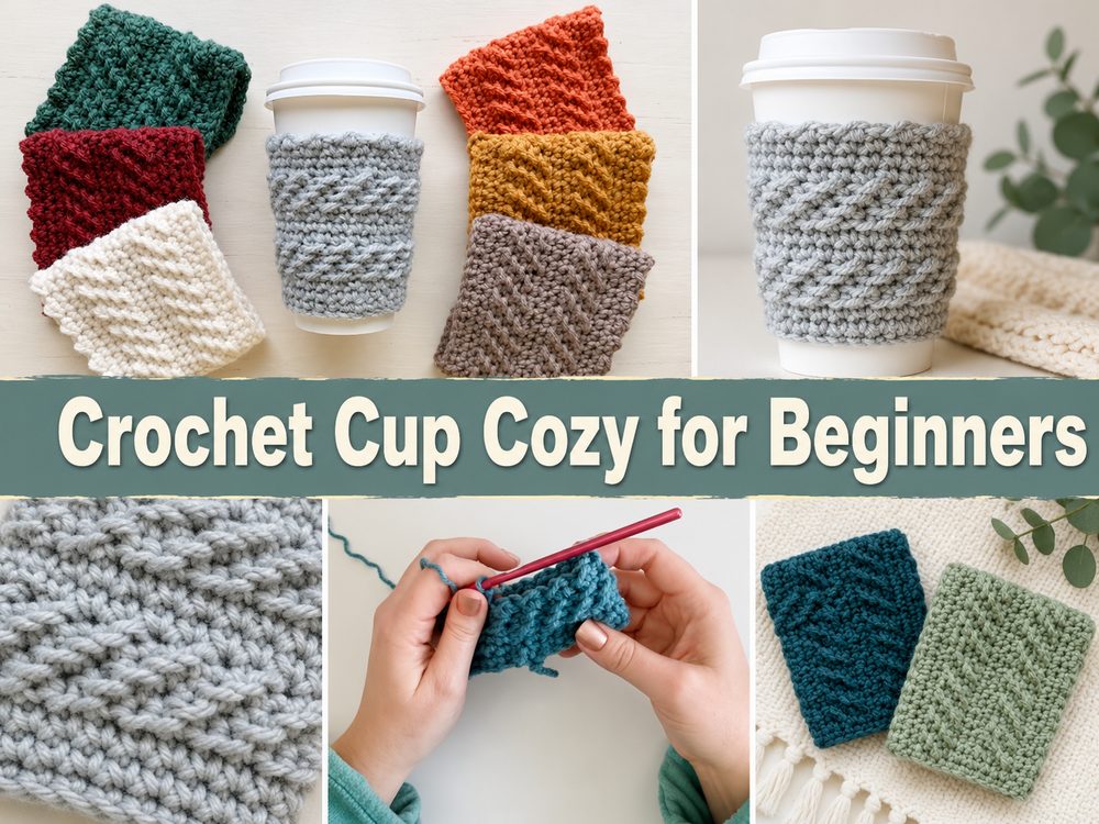 Crochet Cup Cozy for Beginners