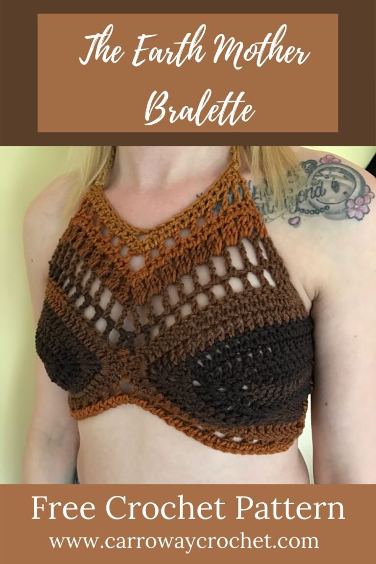 Crochet Earthy Bralette Top