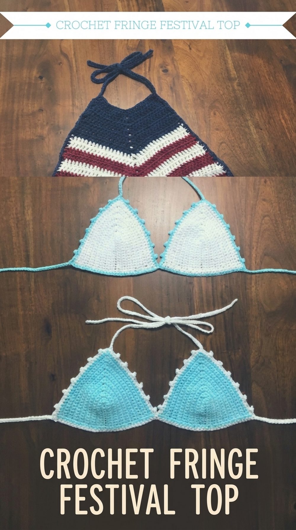 Crochet Fringe Festival Top