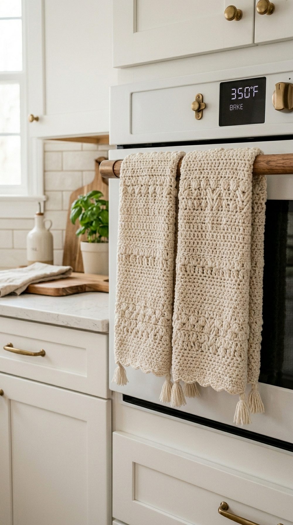 Crochet Kitchen Towel Set