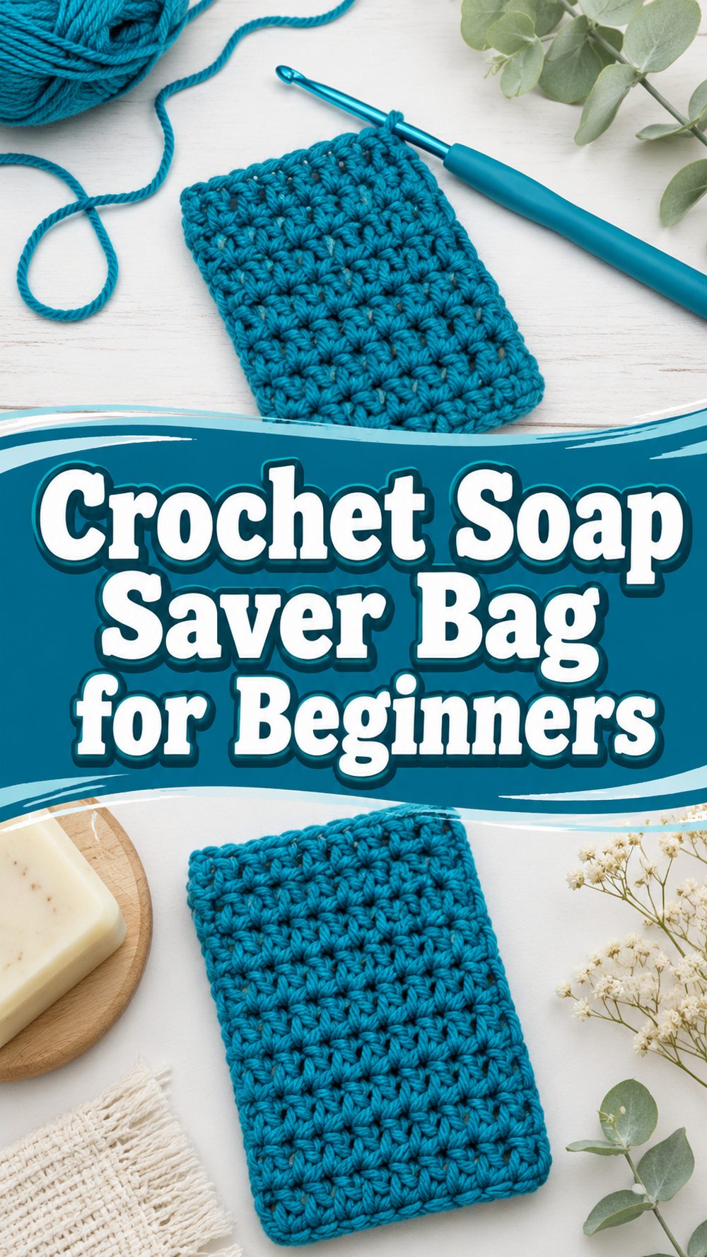 Crochet Soap Saver Bag for Beginners