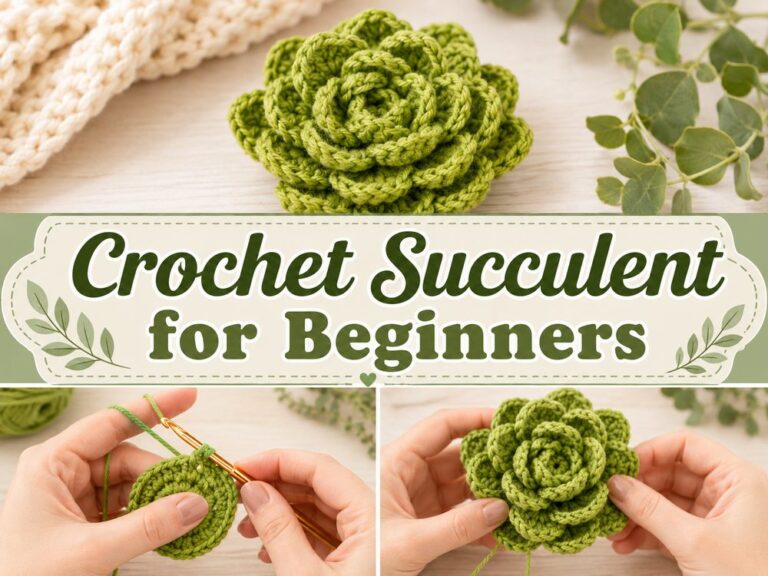 Crochet Succulent for Beginners s