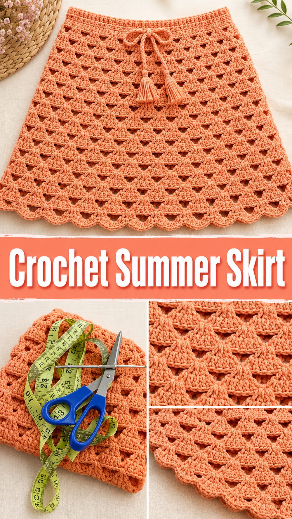 Crochet Summer Skirt