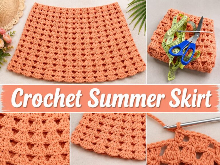 Crochet Summer Skirt